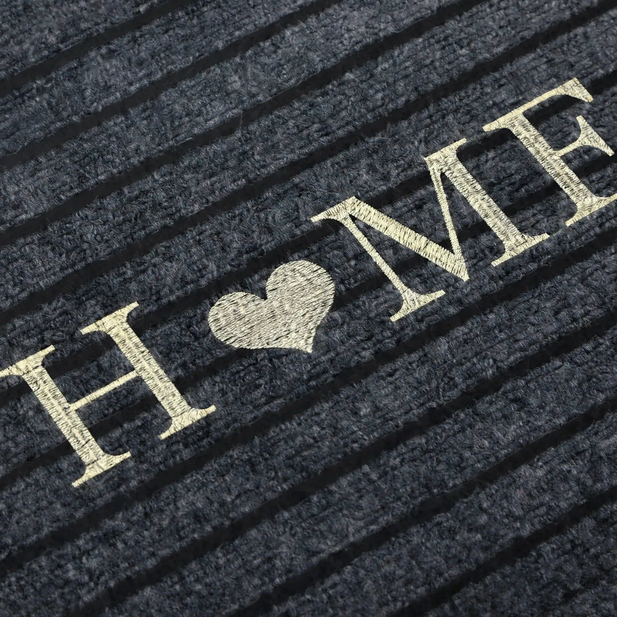 Low Profile Striped Entryway Floor Mat