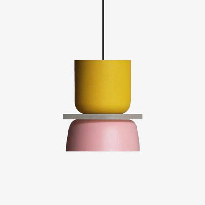 Macaron Metal Pendant Light Scandinavian Style Kitchen | Jorvex