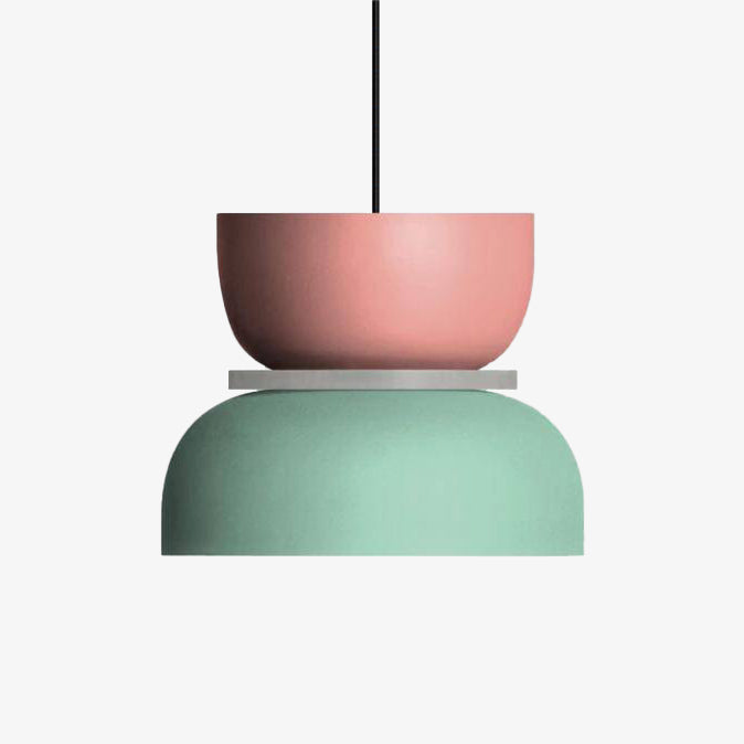 Macaron Metal Pendant Light Scandinavian Style Kitchen | Jorvex