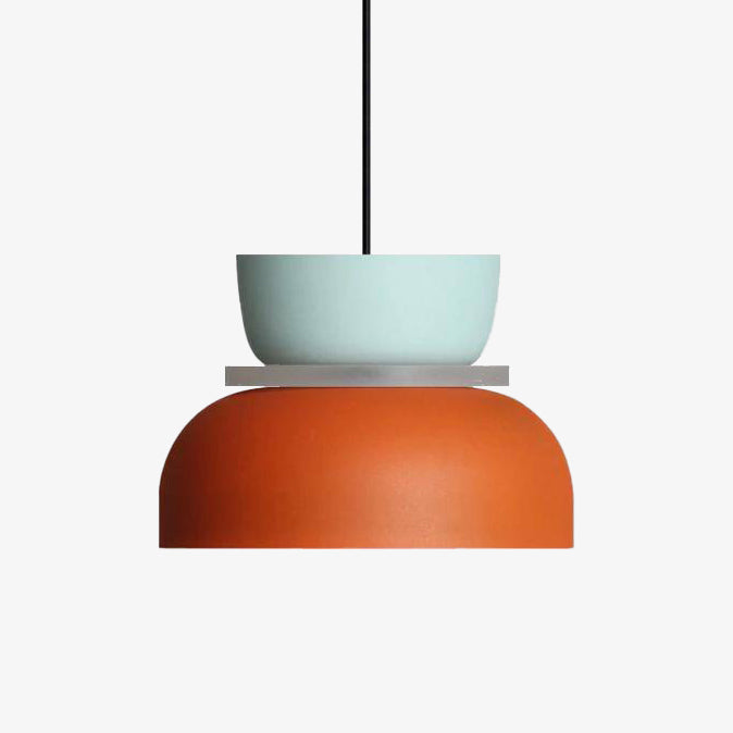 Macaron Metal Pendant Light Scandinavian Style Kitchen | Jorvex