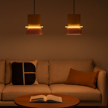 Macaron Metal Pendant Light Scandinavian Style Kitchen | Jorvex