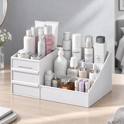 Makeup Organizer with Drawers for Bathroom Counter and Vanity