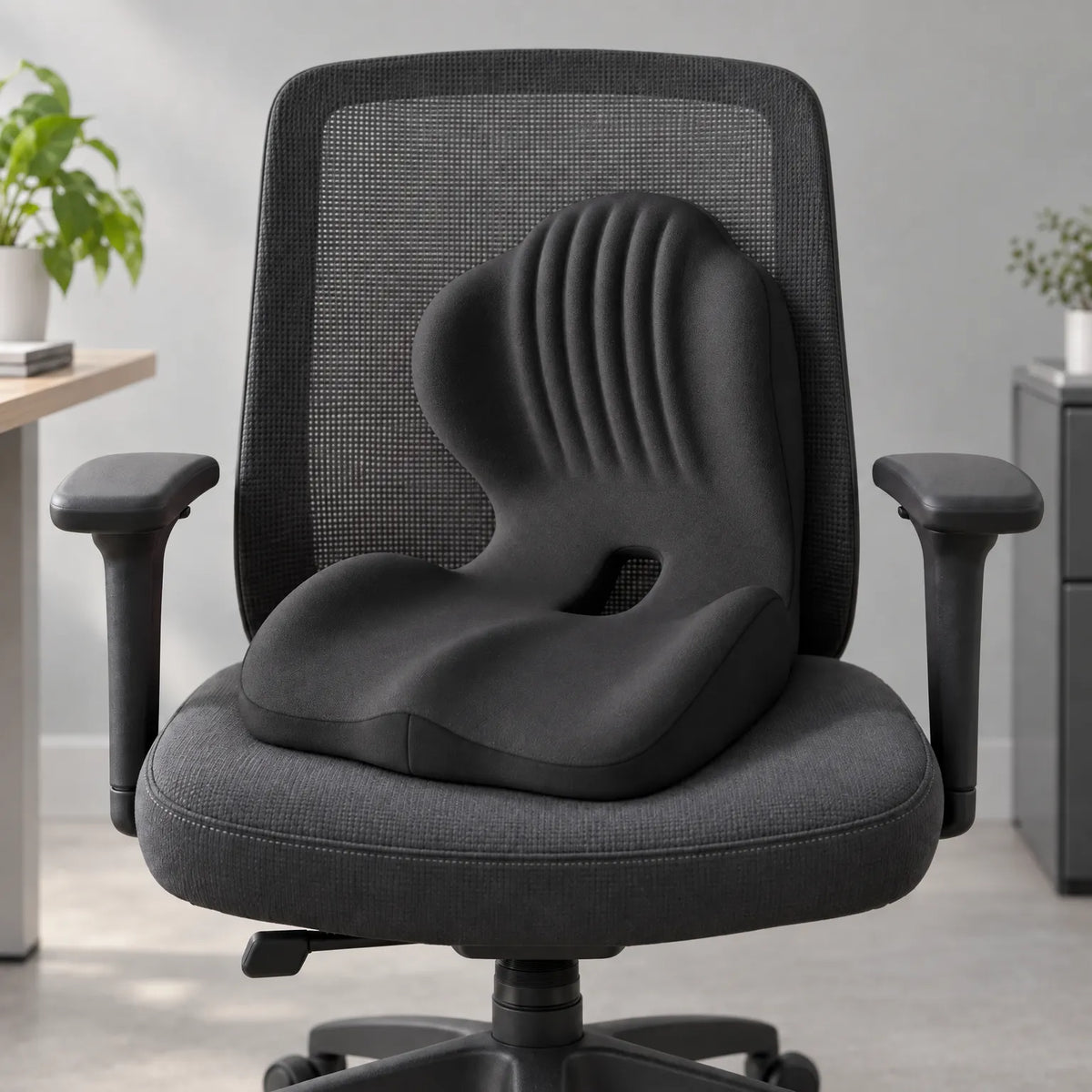 Memory Foam Back Support Cushion