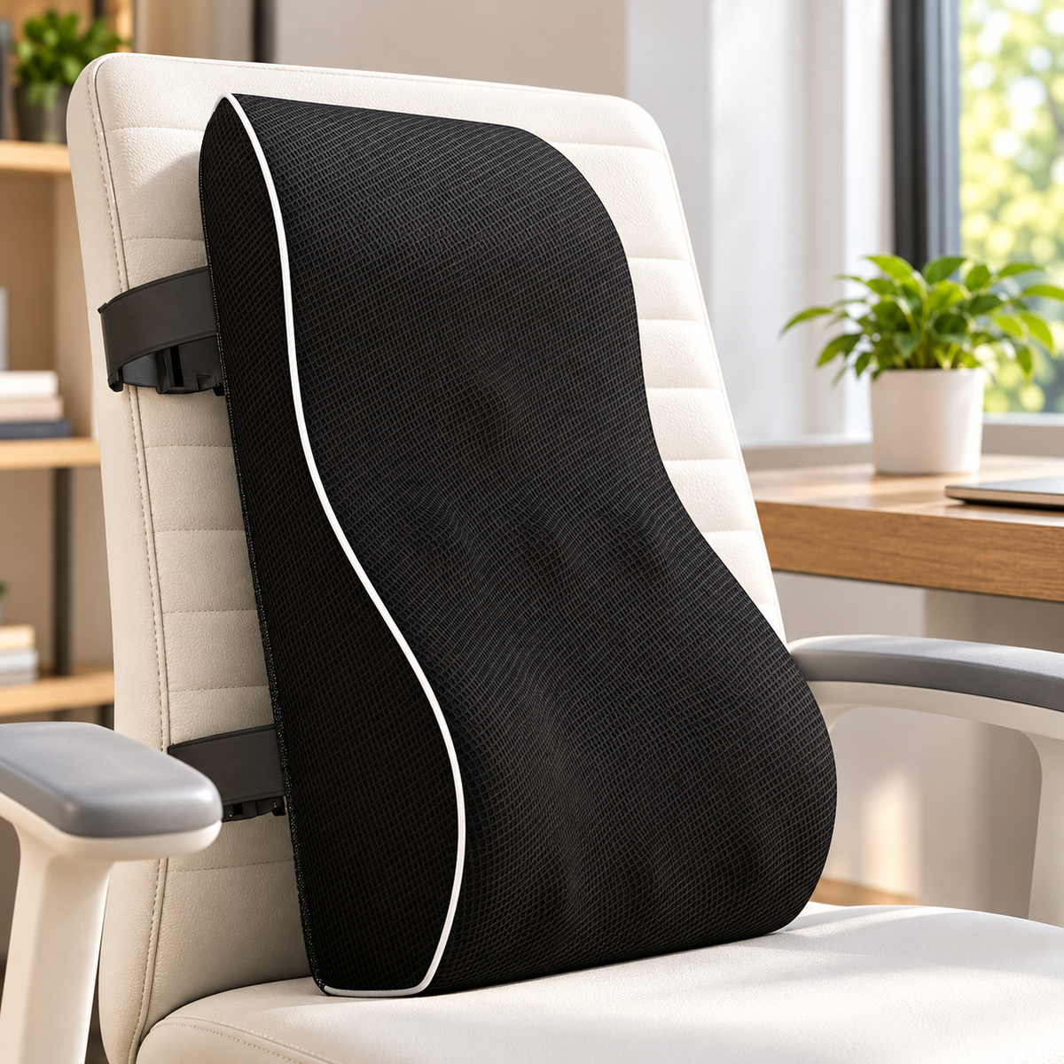 Memory Foam Back Support Lumbar Pillow