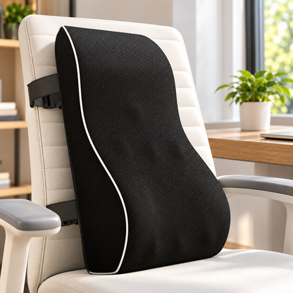 Memory Foam Back Support Lumbar Pillow