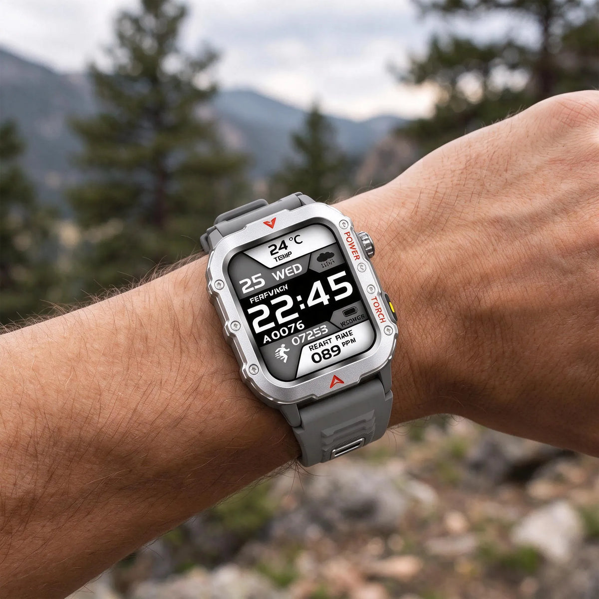 Men Digital Outdoor Smart Watch
