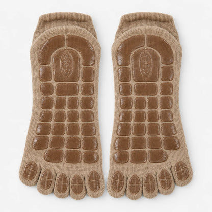 Men's Non-Slip Fitness Toe Socks