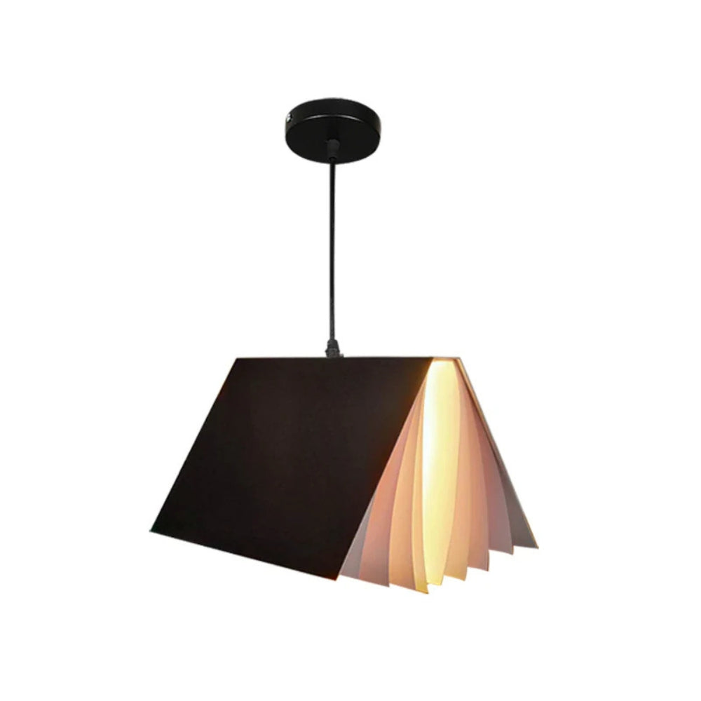 Metal Book Shade Pendant Light for Kids Room | Serora