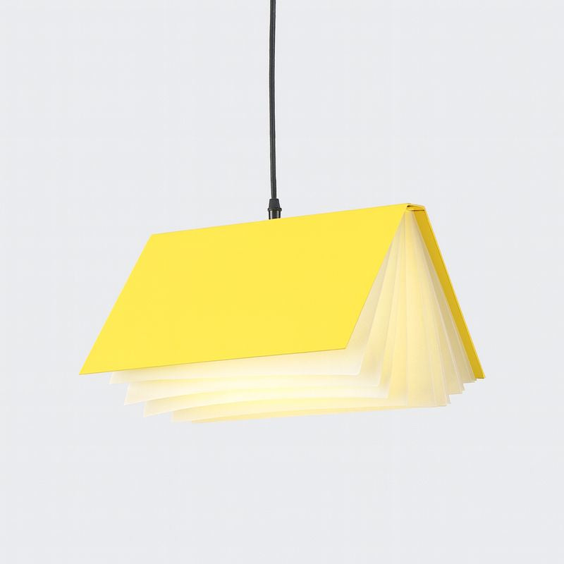 Metal Book Shade Pendant Light for Kids Room | Serora