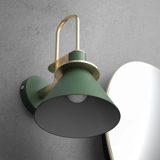 Metal Cone Wall Light for Kids Bedroom Lighting | Rayvia