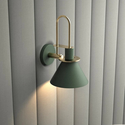 Metal Cone Wall Light for Kids Bedroom Lighting | Rayvia