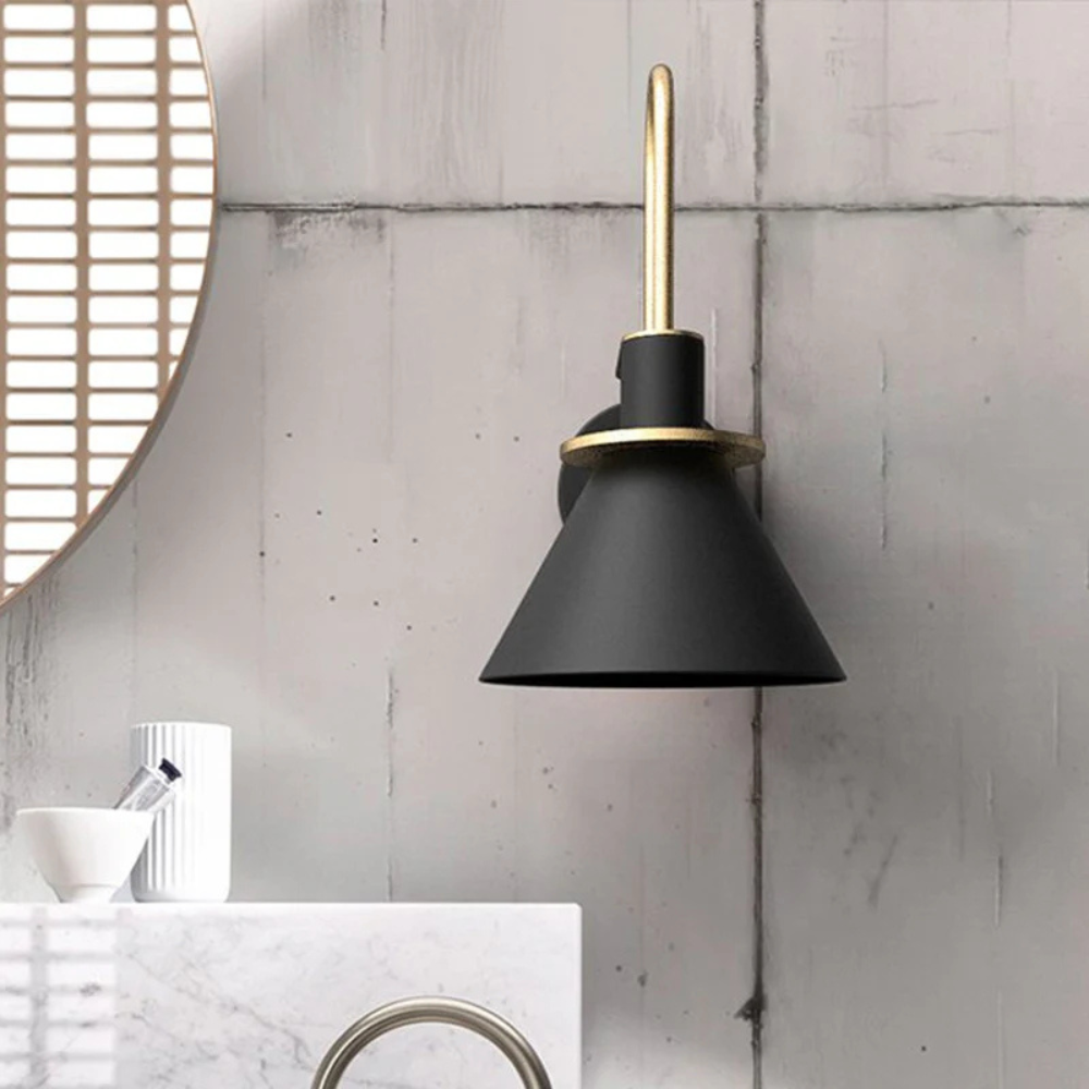 Metal Cone Wall Light for Kids Bedroom Lighting | Rayvia
