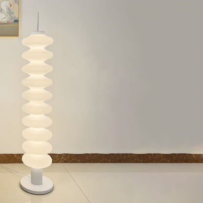 Metal Floor Lamp Geometric Shade Modern Lighting | Dorelis