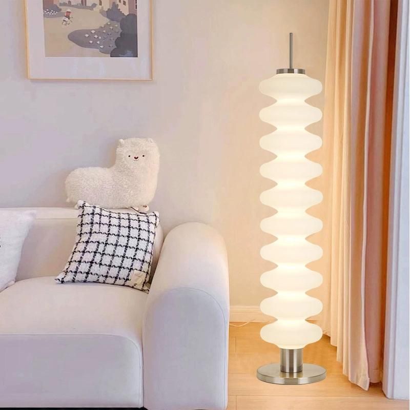 Metal Floor Lamp Geometric Shade Modern Lighting | Dorelis