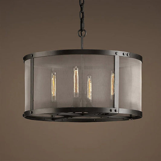 Metal Mesh Pendant Light for Dining Suspension Classic | Evelis