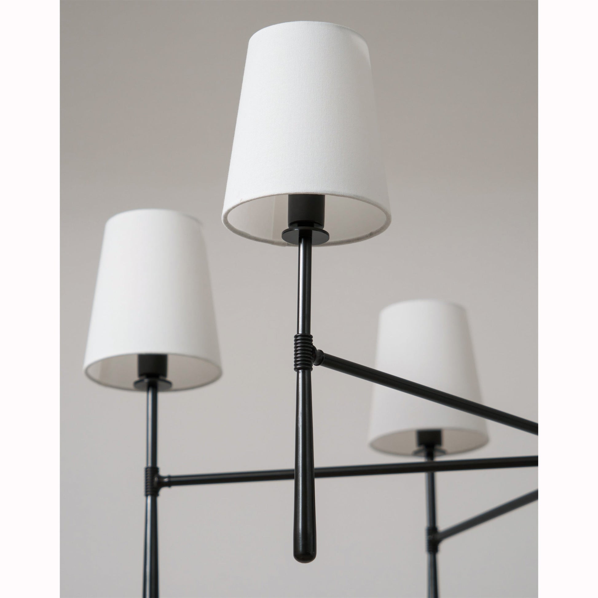 Mid Century Fabric Chandelier Ceiling Light | Galvexa