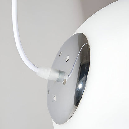 Milky Glass Nordic Pendant Light for Modern Spaces | Tirvex