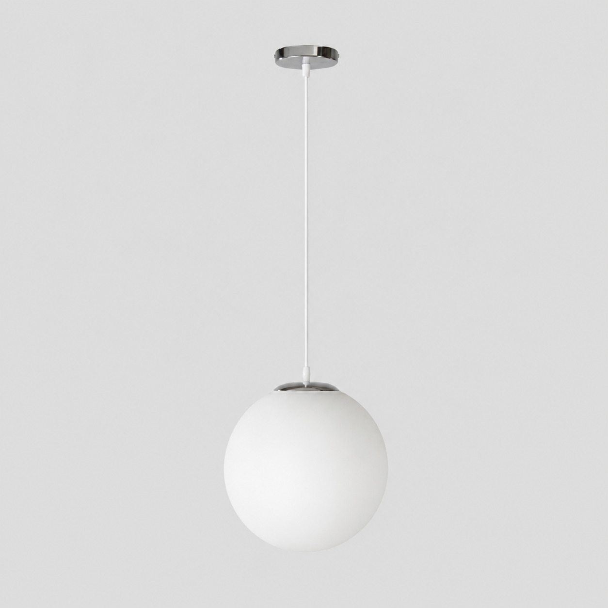 Milky Glass Nordic Pendant Light for Modern Spaces | Tirvex