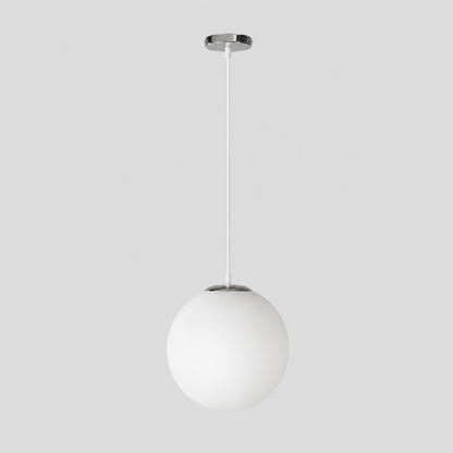 Milky Glass Nordic Pendant Light for Modern Spaces | Tirvex