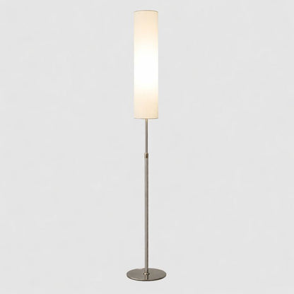 Minimalist Floor Lamp With Fabric Shade Reading Light | Cadrion