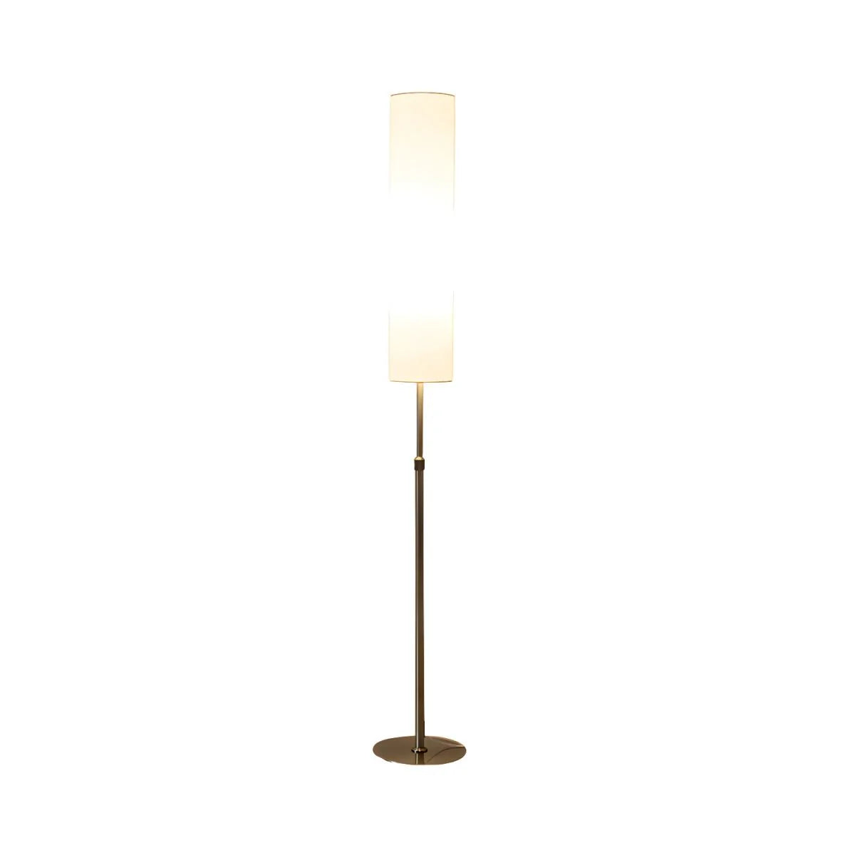Minimalist Floor Lamp With Fabric Shade Reading Light | Cadrion