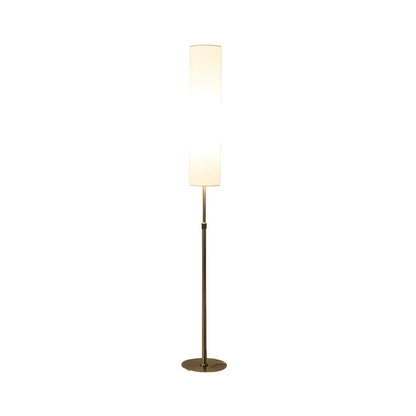 Minimalist Floor Lamp With Fabric Shade Reading Light | Cadrion