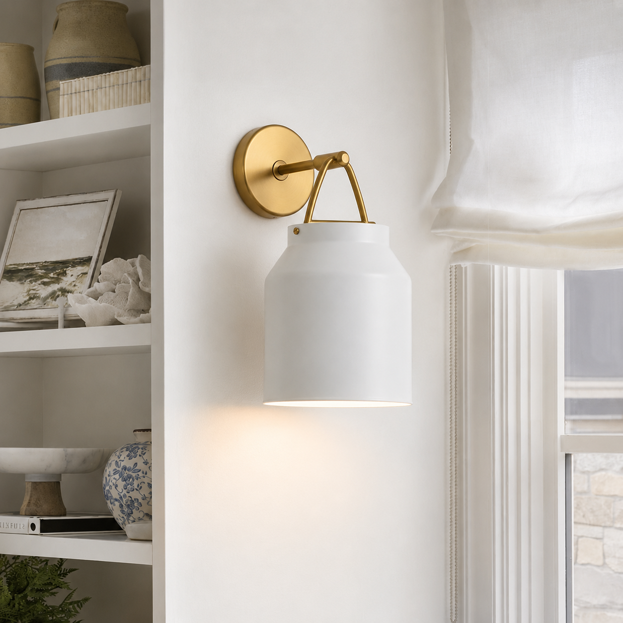 Minimalist Geometric Wall Sconce Bedside Lamp Modern | Ardexa