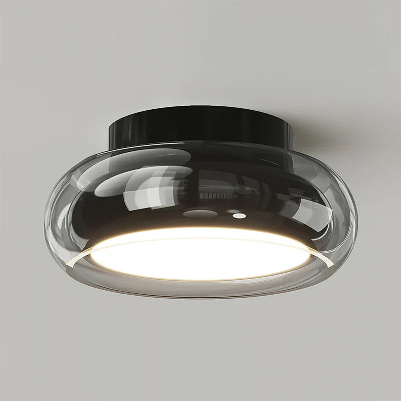 Minimalist Glass Shade Ceiling Light for Interiors | Norora