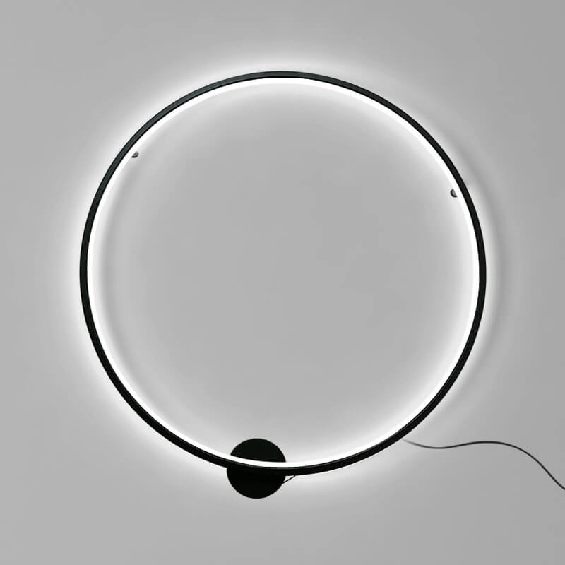 Minimalist LED Round Mood Wall Sconce Bedside Lights | Trivon