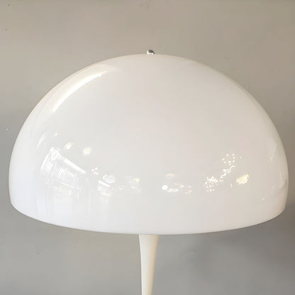 Minimalist Metal Floor Lamp Acrylic Dome Shade | Renlica