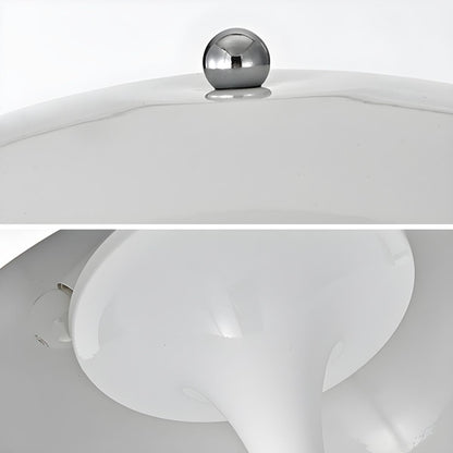 Minimalist Metal Floor Lamp Acrylic Dome Shade | Renlica