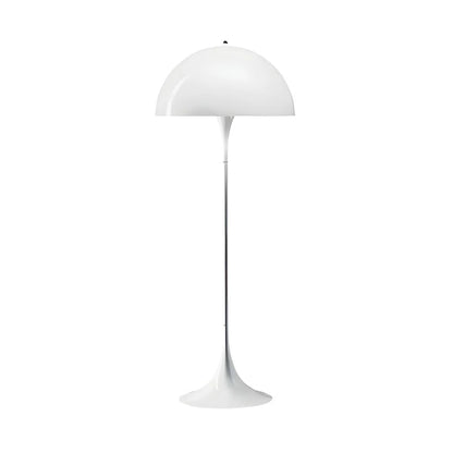 Minimalist Metal Floor Lamp Acrylic Dome Shade | Renlica