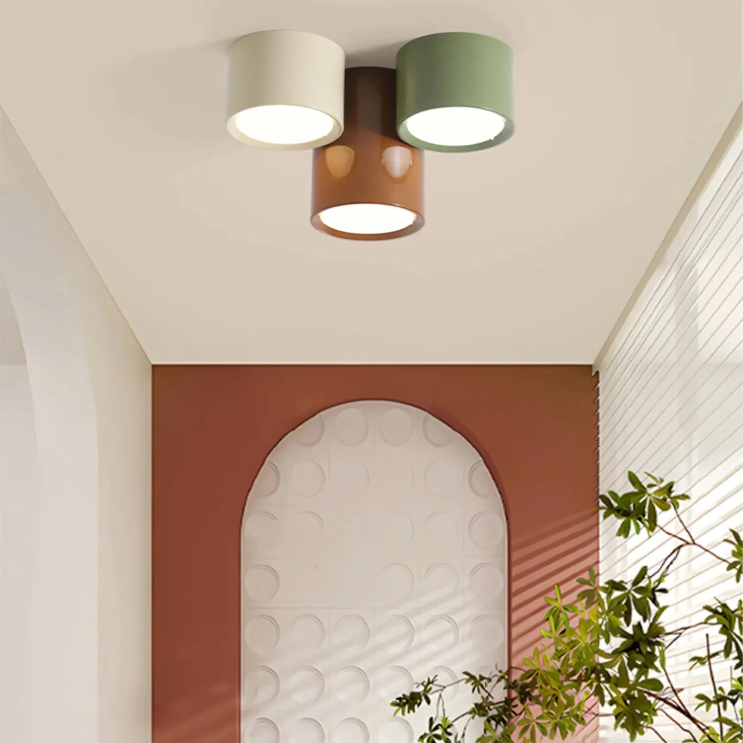 Minimalist Metal LED Ceiling Light for Indoor Spaces | Norvex