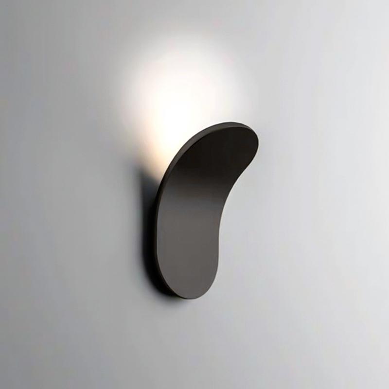 Minimalist Modern Integrated LED Oval Wall Sconce | Maviro