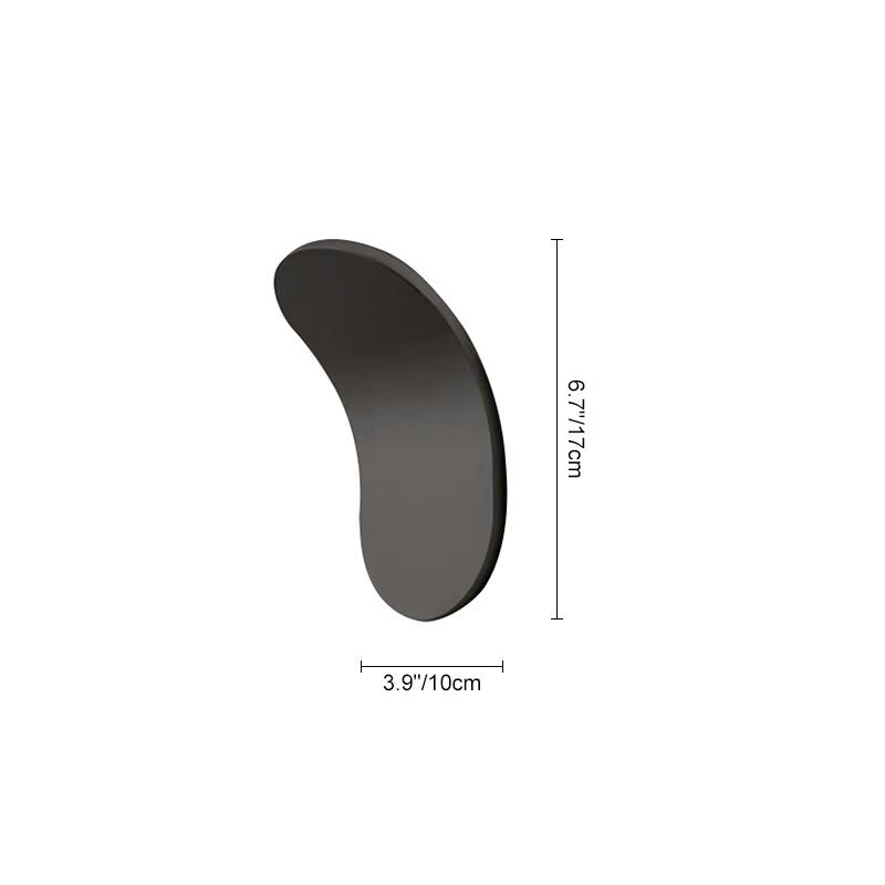Minimalist Modern Integrated LED Oval Wall Sconce | Maviro