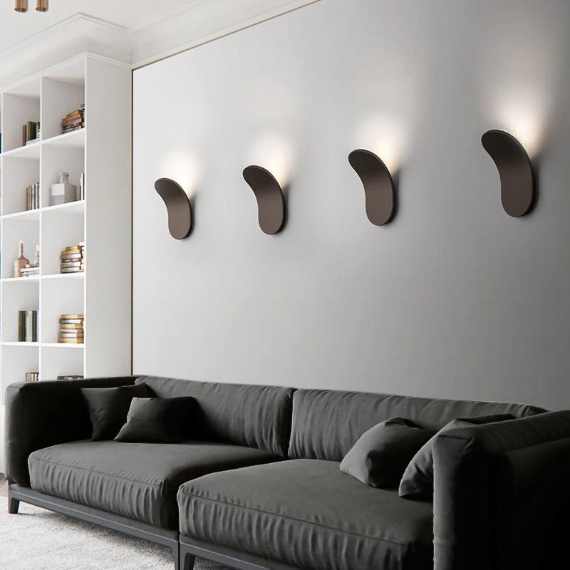 Minimalist Modern Integrated LED Oval Wall Sconce | Maviro