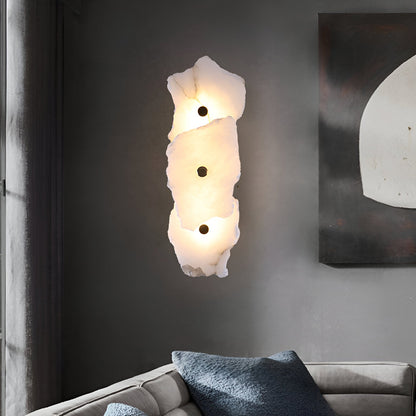 Minimalist Solid Marble LED Wall Light for Modern Spaces | Marmola