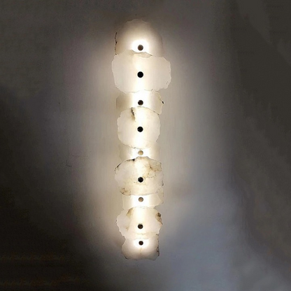Minimalist Solid Marble LED Wall Light for Modern Spaces | Marmola