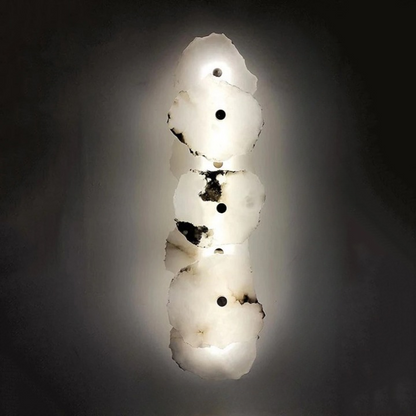 Minimalist Solid Marble LED Wall Light for Modern Spaces | Marmola