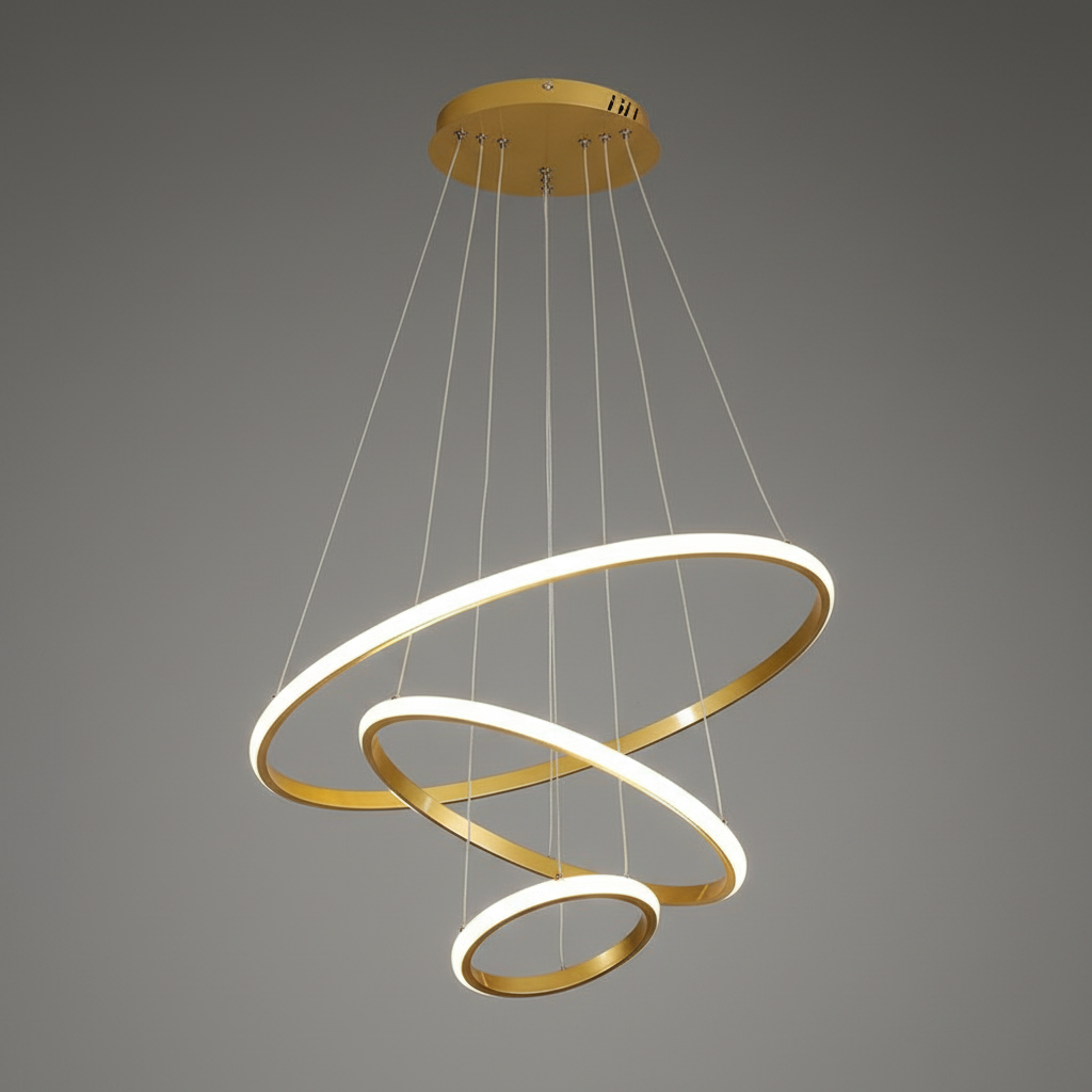 Modern 3-Tier Chandelier | Contemporary Dining Room Light