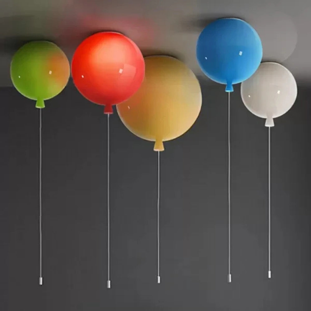Modern Acrylic Balloon Ceiling Light for Kids Rooms | Glowbal