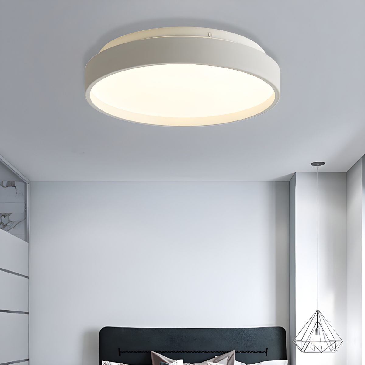 Modern Acrylic Ceiling Light with Sleek Design | Serava