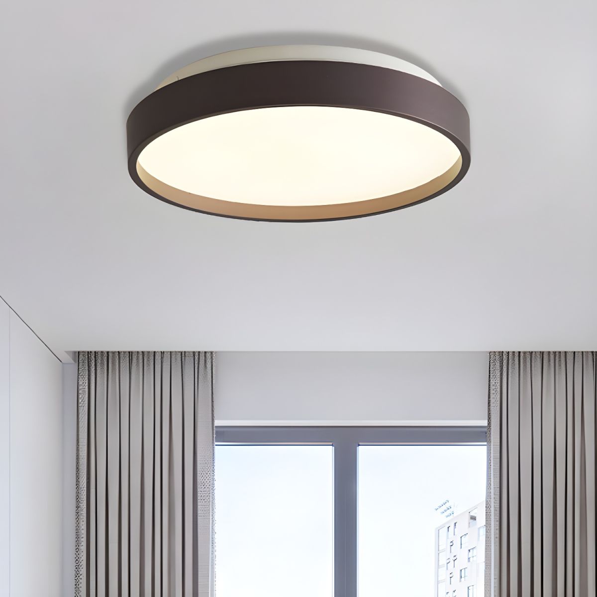 Modern Acrylic Ceiling Light with Sleek Design | Serava