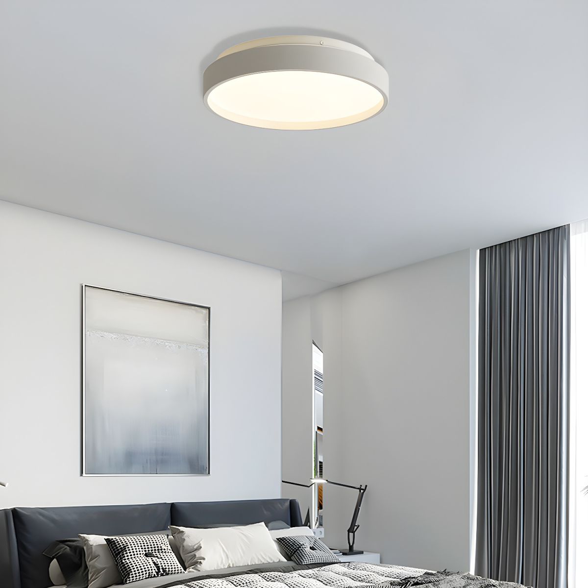 Modern Acrylic Ceiling Light with Sleek Design | Serava