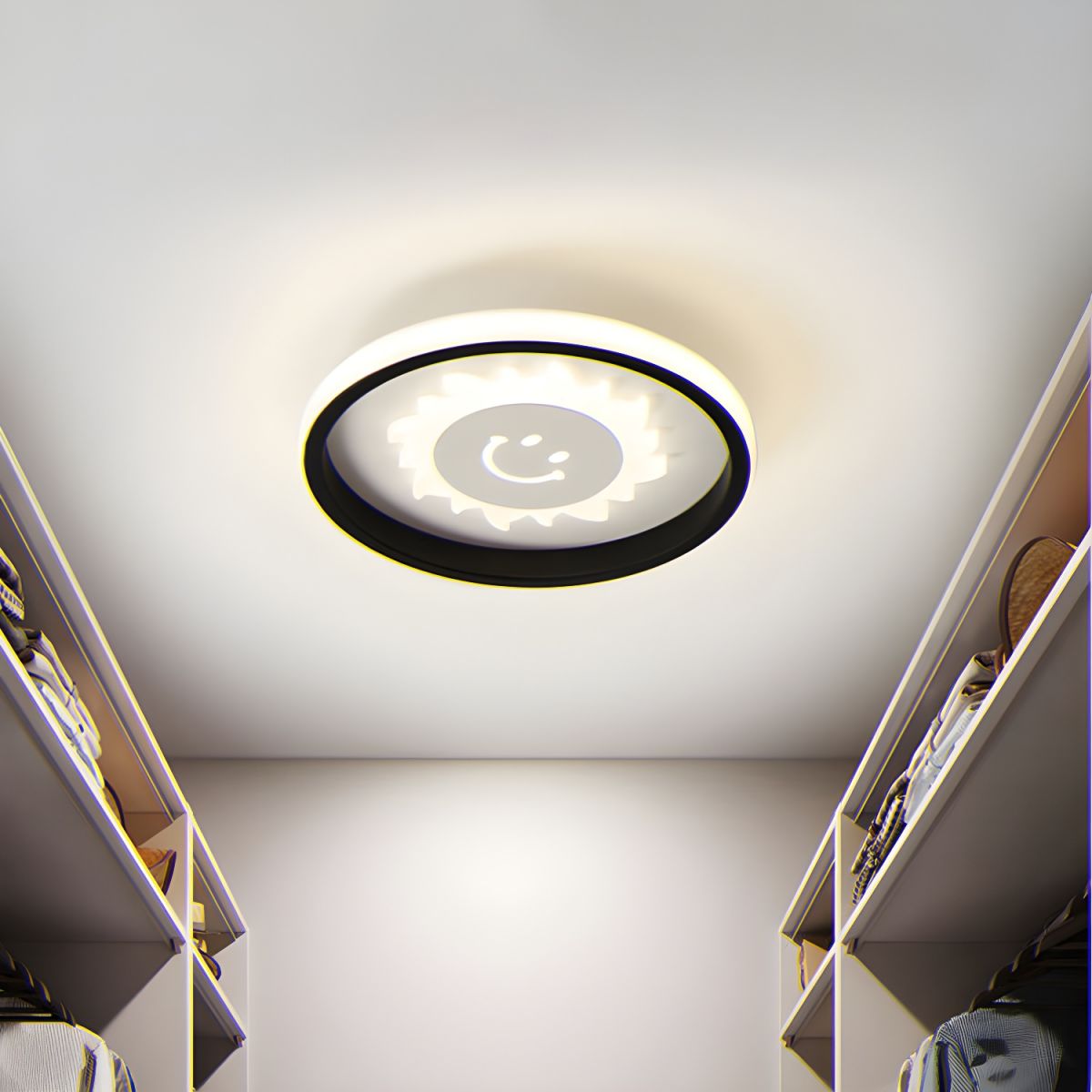 Modern Acrylic Flower Flush Ceiling Light | Zerelle