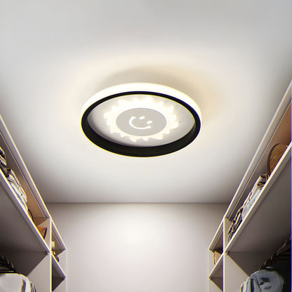 Modern Acrylic Flower Flush Ceiling Light | Zerelle