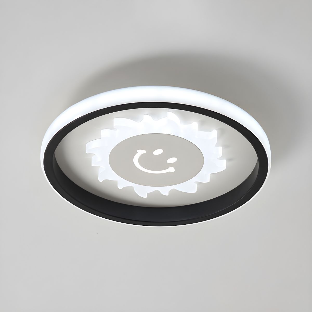 Modern Acrylic Flower Flush Ceiling Light | Zerelle