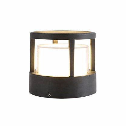 Modern Acrylic Metal Bollard Light for Outdoor Garden | Delqis