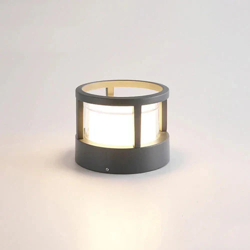 Modern Acrylic Metal Bollard Light for Outdoor Garden | Delqis