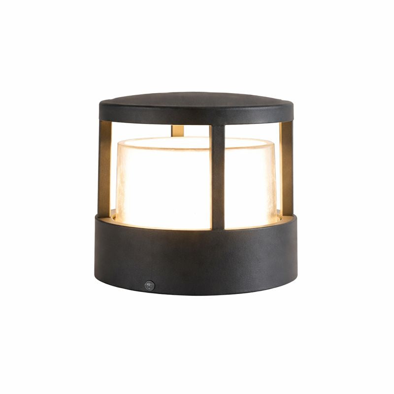 Modern Acrylic Metal Bollard Light for Outdoor Garden | Delqis